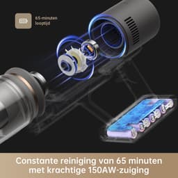 DREAME Z10 Station - Draadloze stofzuiger met leegstation - Geschikt voor huisdierharen — thumbnail 5