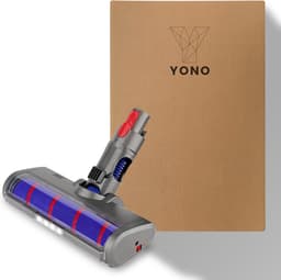 YONO Zuigmond geschikt voor Dyson Steelstofzuiger - V15 V11 V10 V8 V7 - Stofzuigermond - Onderdelen - Mondstuk Accessoires - Vloerzuigmond - Turboborstel — thumbnail 5