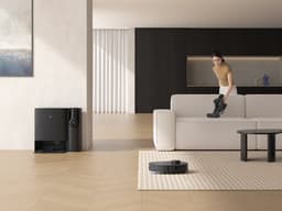 ECOVACS - DEEBOT T30S Combo Compleet - Robotstofzuiger met dweilfunctie - 11.000 Pa zuigkracht- Zelfreinigende Robotstofzuiger met Warmwater – Dweilsysteem - Automatisch Leegstation - Geschikt voor dierenharen — thumbnail 2