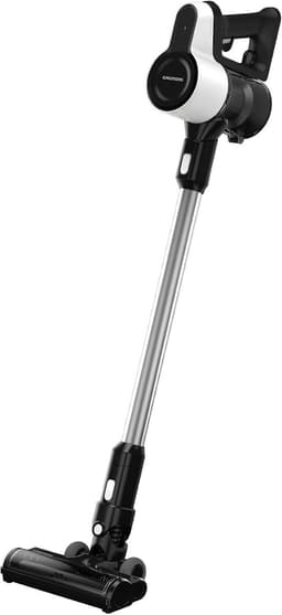 Accu Steelstofzuiger - Draadloze Stofzuiger - Huis Reinigen - 2-in-1 Functionaliteit - 45 Min Gebruik - Wit Zwart — thumbnail 4