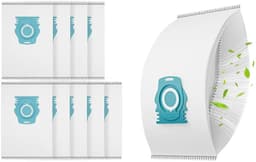 Stoffilterzakken - 10 stuks - voor Miele TU Guard S1 L1 / CO M1 serie stofzuigers - zeer efficiënte luchtfiltratie. — thumbnail 1