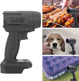 Mini Turbo Blower - Handheld Ventilator - Efficiënte Reiniging - 130.000 RPM Motor - 625 gram - Zwart — thumbnail 3