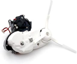 Zijborstelmotor Module - Robot Onderdeel - Stofzuigen Verbeteren - Externe Zwenkfunctie - 1x1x1 cm - Zwart — thumbnail 1