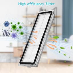 Dailygoods- Reserveonderdelen Stofzuiger - 4 Stofzuigerzakken - 4 HEPA-Filters - 2 Hoofdborstels - 6 Zijborstels - 4 Doekjes - 1 Reinigingsgereedschap - Stofzuigeraccessoires — thumbnail 3