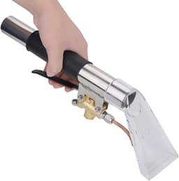 Tapijt Reiniger - Meubelreiniger - Vlekken Verwijderen - Roestvrij Staal - 42 cm - Zilverkleurig — thumbnail 1