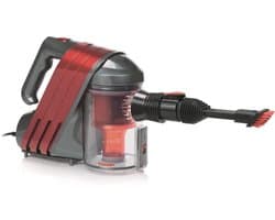 Elektrische bezem - Snoer stofzuiger - Huis schoonmaken - Zakloos stofzuigen - 5 meter snoer - Grijs