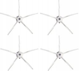 AreoSe - Zijborstels voor RoboRock S5 S6 S7 Q7 - 4 stuks — thumbnail 1