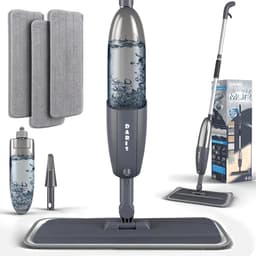 Elektrische dweil - Lichtgewicht - 360 ml Reservoir - 3 Wasbare Microvezelpads - Voor Hardhout, Tegels en Laminaat — thumbnail 1