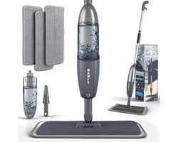 Elektrische dweil - Lichtgewicht - 360 ml Reservoir - 3 Wasbare Microvezelpads - Voor Hardhout, Tegels en Laminaat