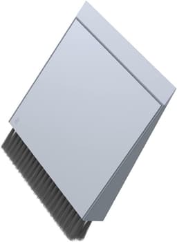 Schoonmaakset - Mini Bezem - Bureau Reinigen - Geïntegreerde Opslag - 17 cm - Grijs — thumbnail 1