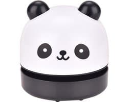 Mini Stofzuiger - Bureau Reiniger - Bureau Opruimen - Sterke Zuigkracht - 5 x 5 cm - Panda