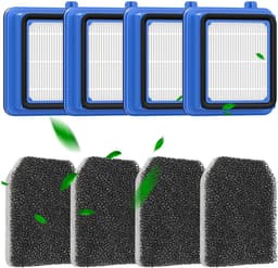 Filterpatroonset voor AEG draadloze stofzuigers - 8 stuks - Vervangingsfilters - Compatibel met QX6, QX7, QX8-2 stofzuigers - Filters - 900923275 — thumbnail 1