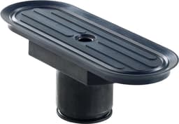 Vacuümplaat - Vacuüm schijf - Stofafzuiging - Systeem compatibel - 215 mm - Zwart — thumbnail 2