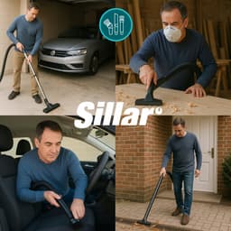 Sillar Stofzuigerborstel - Zuigborstel 35mm - Natuurlijke Haren en Wieltjes - voor Parket en Harde Vloeren -Vervangingsborstel - voor Karcher WD NT Serie - 30cm - 1 Stuk — thumbnail 4