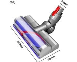 Anti-Klit Groen Licht Stofzuigerkop voor Dyson V7-V11