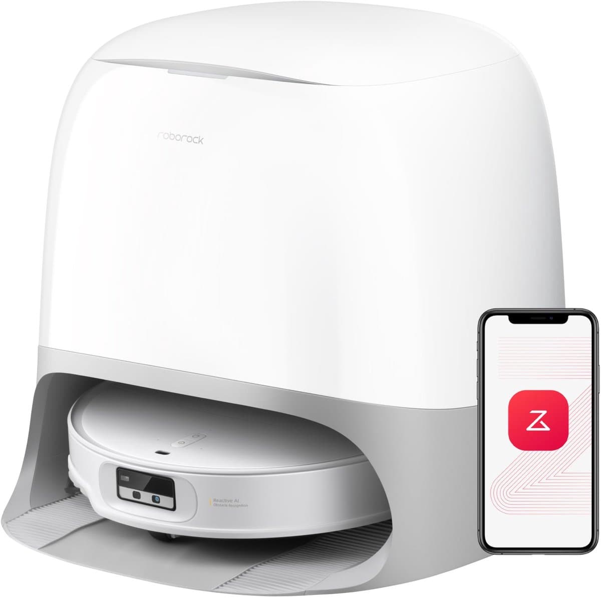 Roborock Qrevo CurvX White — afbeelding 1