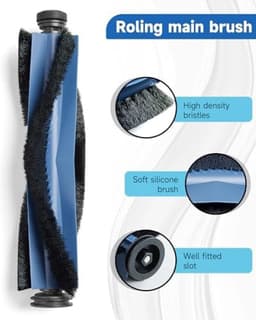 23 Stuks vervangende accessoires Geschikt voor Eufy X10 Pro Omni stofzuiger, accessoireset met 2 hoofdborstels, 4 filters, 8 reinigingsdoeken, 8 zijborstels, 1 reinigingsborstel — thumbnail 5
