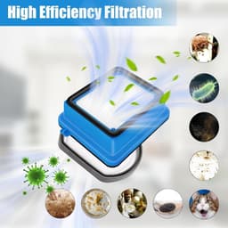 Filters voor stofzuigers - Reserveonderdelen voor FX9 en Pure F9 modellen - Set van 4 filters - Hoogwaardige kwaliteit — thumbnail 5