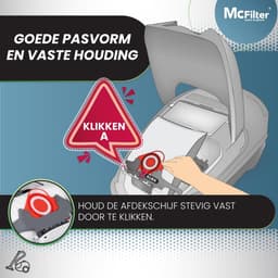 16 stofzakken voor Miele FJM stofzuigers | geschikt voor Tango Plus S381 S771 | 5-laags | stofzak incl. 8 filters met automatische stofafdichting | MAXI BOX — thumbnail 1