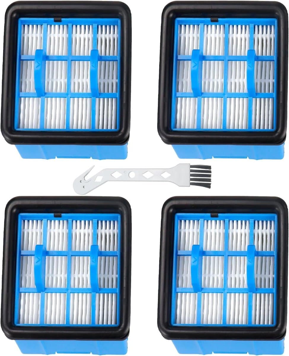 Set van 4 vervangingsfilters geschikt voor de Bissell CrossWave OmniForce 3882 stofzuiger — afbeelding 1
