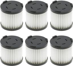 6-delige HEPA-filterset geschikt voor de draadloze stofzuiger Jimmy JV51 CJ53 C53T. — thumbnail 1