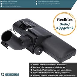 Universele Stofzuigermond - Geschikt voor 32-35 mm Buizen - Inclusief Adapter en Draadlifter — thumbnail 5