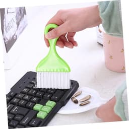 Schoonmaakborstel Stoffer Set - Bezem Blik - Bureau Opruimen - Compact Ontwerp - 65 Gram - Willekeurig — thumbnail 3
