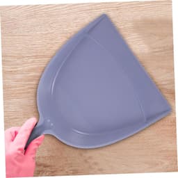 Mini Bezem Stoffer - Bureau Reiniger - Kleine Oppervlakken Schoonmaken - Compact Ontwerp - 34.5cm - Lavendel — thumbnail 2