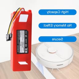 Hoge capaciteit 14.4V 6800mAh vervangende batterij voor robotstofzuigers, geschikt voor S5 S50 S51 S55 S6 S7 en meer — thumbnail 4