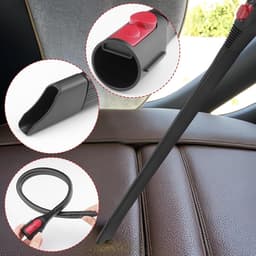 Flexibele Spleetmondstuk voor Stofzuigers, 58 cm Lange Platte Nozzle, Accessoires voor Grondige Reiniging, Ideaal voor Krappe Ruimtes en Hoeken — thumbnail 2