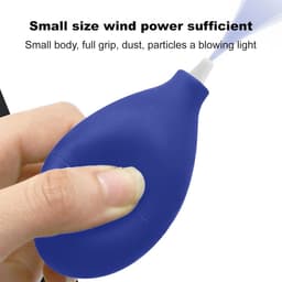 Handstofzuiger Ventilator - Luchtstofblazer Reiniger - Computer Reinigen - Antislip Ergonomisch - 19G Gewicht - Zwart — thumbnail 3