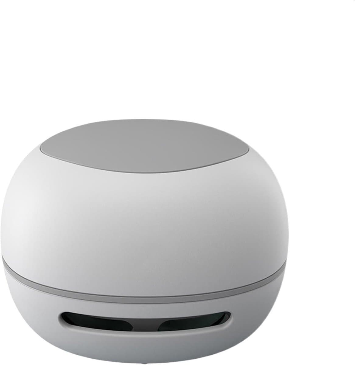 Handstofzuiger - Bureau stofzuiger - Bureau schoonmaken - USB oplaadbaar - 8.7L x 8.6B cm - Wit — afbeelding 1