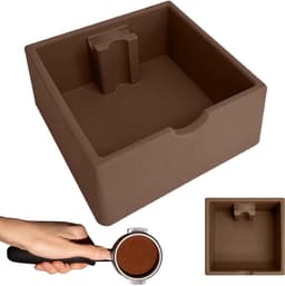 Vacuümmand Koffiedik - Afvalbak Espresso - Keuken Organiseren - Ruisonderdrukkende Technologie - 15 liter - Koffiekleurig — thumbnail 1