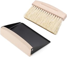 Tafelbezem en Veegschep Set - Compacte Kruimelborstel voor Aanrecht en Tafel Reiniging — thumbnail 1