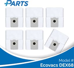 Ecovacs DEX68 Stofzakken (6 Stuks, Plus.Parts® alternatief voor DDB030041) — thumbnail 1