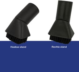 Universele set zuigmondjes - nadenzuiger, meubelmondje, plumeau - | ø 35mm aansluitingen met 3 reduceer ringen naar ø 32 mm | Geschikt voor o.a. AEG, Bosch, Electrolux, Nilfisk, Miele, Philips, Numatic, Siemens en andere merken | Multaparts® huismerk — thumbnail 4