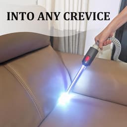 De lichtgevende kierenzuigmond voor de draadloze stofzuiger Geschikt voor Dyson V8 V7 V11 V10 verlicht donkere kieren en hoeken, en de borstelzuigmond is ideaal voor het schoonmaken van de auto. — thumbnail 2