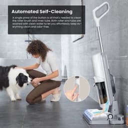 Vloerreiniger – Nat- En Droogreiniger – Schrobmachine – Zuigfunctie – Zelfreiniging – 650 Ml Waterreservoir – 550 Rpm Borstel — thumbnail 4
