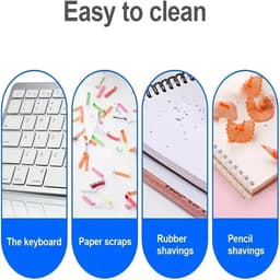 Kleine handzame stofzuiger - huishoudelijk draagbaar all-in-one draadloze mini tafelstofzuiger - Zonder batterij - 8*8*6cm — thumbnail 3