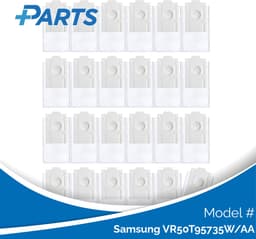 Samsung VR50T95735W/AA Stofzakken (24 Stuks, Plus.Parts® alternatief voor VCA-RDB95) — thumbnail 1