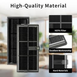 PromoHome 4 HEPA-Filter voor Dreame L10s Ultra Gen 2, X40 Ultra Complete, L10s Pro Ultra Heat, L40 Ultra, L40 Ultra AE, Mova E30 Ultra, E40 Ultra, P50 Pro Ultra - Reserveonderdelen Robotstofzuiger — thumbnail 4