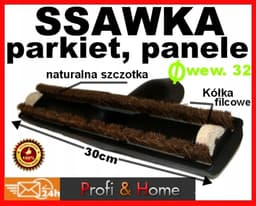 Parketborstel Amica Viento VI2031 met viltwielen - 30cm — thumbnail 2