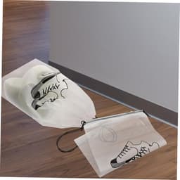 Reis Stofzuigerzakken - Schoen Opbergzakken - Schoenen Beschermen - Met Trekkoord - 43 x 29 cm - Niet gespecificeerd — thumbnail 1
