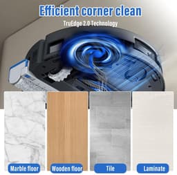 Dailygoods- Reserveonderdelen 8 stuks - Vervangende Zijborstels - Compatibel met Ecovacs Deebot T80 Omni/T30C - Randen- en Hoekreiniging - Slijtvast Nylon - Eenvoudige Vervanging - Stofzuigerborstels — thumbnail 5