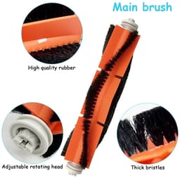 Dailygoods- Reserveonderdelen Stofzuiger - 4 Stofzuigerzakken - 4 HEPA-Filters - 2 Hoofdborstels - 6 Zijborstels - 4 Doekjes - 1 Reinigingsgereedschap - Stofzuigeraccessoires — thumbnail 4