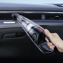 Draadloze Handstofzuiger - Compacte Stofzuiger - Auto en Huis Reinigen - Snel Opladen - 4000 kpa - Zwart — thumbnail 2