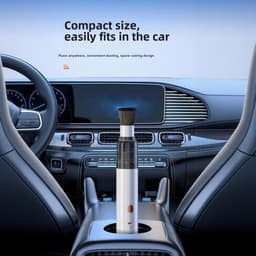 Auto Stofzuiger - Handstofzuiger Compact - Interieur Reinigen - Sterke Zuigkracht - 22 cm Lengte - Zwart — thumbnail 3