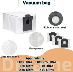 Accessoires Geschikt voor Dreame X40 Ultra/L40 Ultra Robotstofzuiger — thumbnail 2