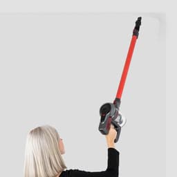 Stofzuiger zonder zak Draadloze Bezem UP600 100W PowerClean - Krachtig Compact Licht - Autonoom Multifunctioneel voor Huis Auto Kantoor - Rood — thumbnail 3
