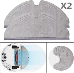 Roborock Originele Dweildoek van Robotstofzuiger-2 stuks-Voor Roborock S5/S6/S5 Max/S6 Pure/S6 MaxV/Q7/Q7 Max/Q8 Max/Q8 Max+/Q5 Pro/Q5 Pro+ — thumbnail 3